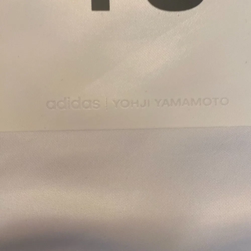 Adidas White Satin Rectangle Y-3 Shoes Storage & Dust Cover Bag 15